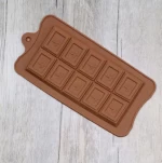 Custom Health Handmade Leaf Silicone Chocolate Mold Brown Chocolate