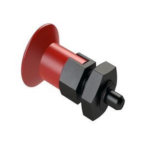 Custom High Quality Compact Spring Loaded Index Bolt - Red Knob Parking Type