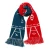 Import custom jacquard acrylic winter sport soccer knitted football team club fan accessories scarf from China
