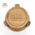 Import Custom Laser Engraved Bamboo Coaster Set with Holder, Promotional Business Gift Bamboo Coaster round shape from China