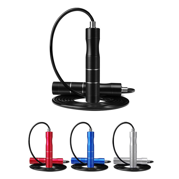 Buy Custom Logo Jumping Ropes Bearing Adjustable Heavy Fitness ...