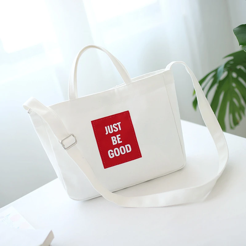 Custom logo reusable beach eco cotton canvas shoulder bag tote shopping bags