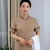 Import Custom logo short sleeve design Hotel housekeeping uniform for restaurant cleaner staff waiter from China