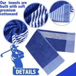 Custom Logo Top Design High Quality Golf Towel Professional Manufacturer Custom Golf Towel Caddy Golf Towel
