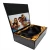 Import Custom Luxury Black Cardboard Magnetic Gift Box from China