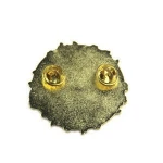 Custom manufacturers china free sample metal flower lapel pin