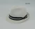 Custom Men Plain Black Ribbon Fashion cheap summer panama straw hat
