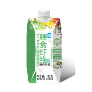 Custom Milk Juice Coffee Drink Filling Special High Quality Aseptic Composite Prisma Pack Carton Box Packaging