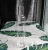 Import custom painted decorative clear glass water juice carafe with lid from China