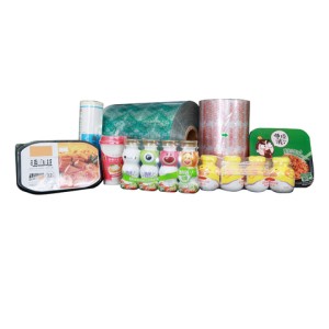 Custom Print Plastic Food Packaging Materials Pof Shrink Film Wrap Bags Transparent Roll Stock Film