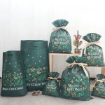 Custom Printing Surface Handle Sealing & Handle Biodegradable Plastic Bags Die Cut Shopping Bags
