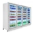 Import custom size freezer hollow toughened fridge glass door with heater from China