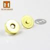 Custom size made round hidden snap metal magnetic button