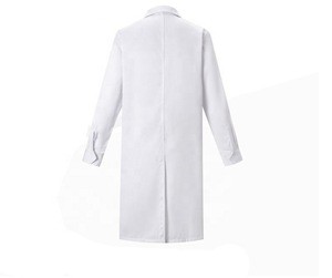 custom unisex polyester cotton hospital doctor&#39;s white lab coat designs
