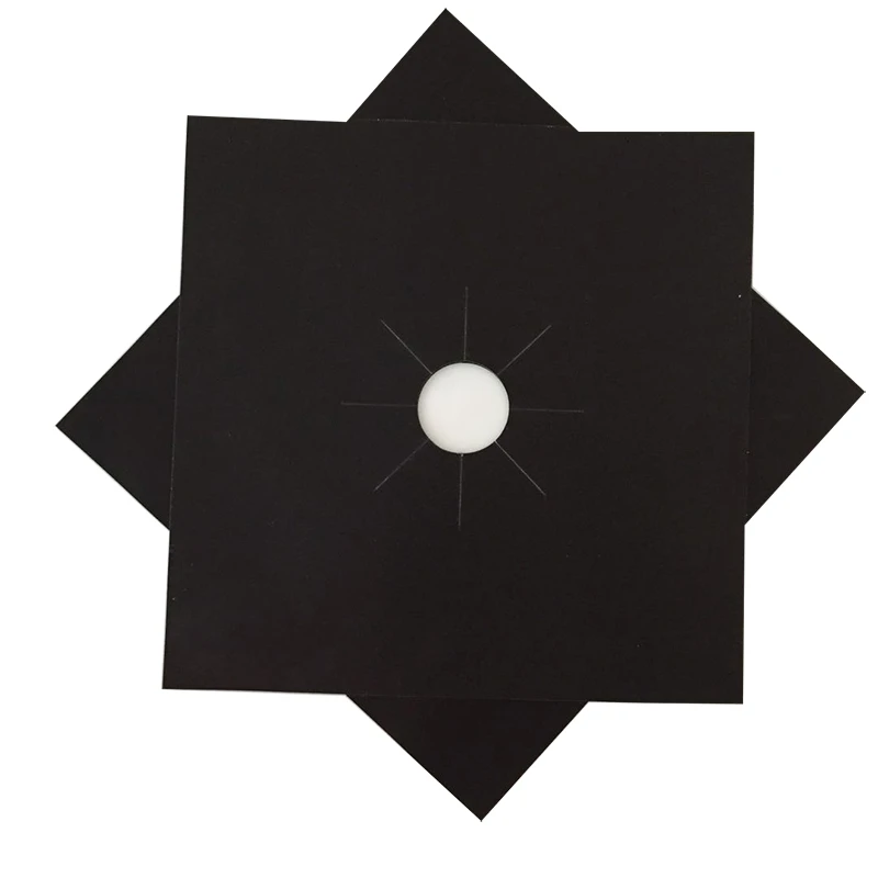 Customizable PTFE high quality kitchen gas stove cover burner protector