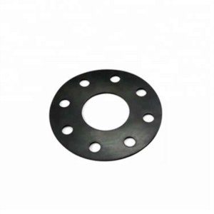 customize black NBR rubber abrasion resistance diaphragm pad custom made rubber sealing stopper parts seal pads