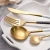 Import Customize metal cutlery set stainless steel flatware with case from China