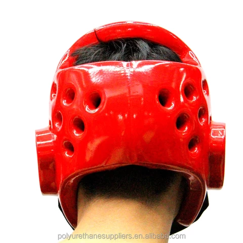Customize Polyurethane OEM boxing headgear karate head gear head foam guard