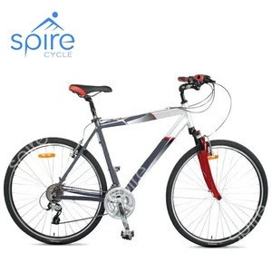 customized 24 speeds alloy frame mountain bicycle