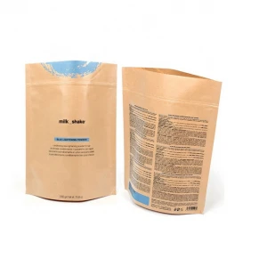 Customized Aluminum Foil with Airtight Zipper Whey Protein Isolate Powdered Milk Packaging Bag