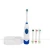 Import Customized color oral hygiene travel Sonic black electric toothbrush with toothbrush heads from China