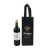 Import Customized Design Eco-friendly Recycled Portable Reusable Non Woven Handle Wine Bag from China