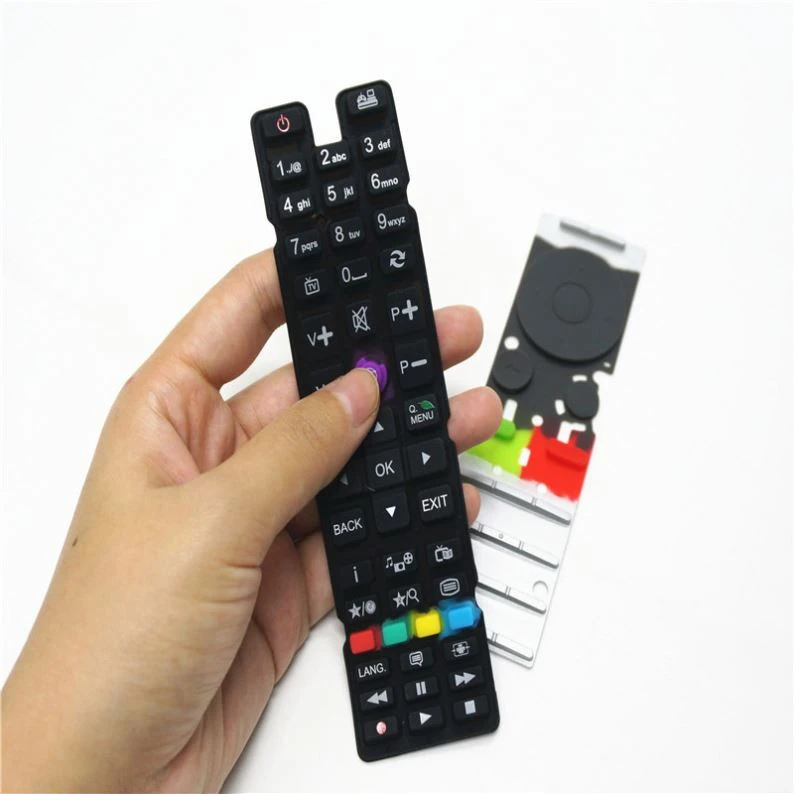 Customized Silicone Rubber Keypad Button and Computer Keyboard