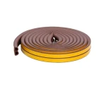 D Shape Door Soundproof Foam Tape EPDM Sealing Strips Anti Collision Weather Strips D Type Rubber Seal Strip