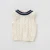 Import DB7633 dave bella spring infant baby boys sleeveless pullover sweater fashion clothes toddler children knitted vest from China