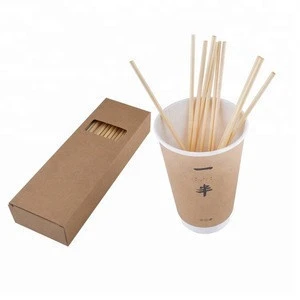 degradable wheat drinking straws natural material biodegradable bubble tea straw