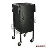 Deluxe Lockable black Metal Hair Salon Trolley