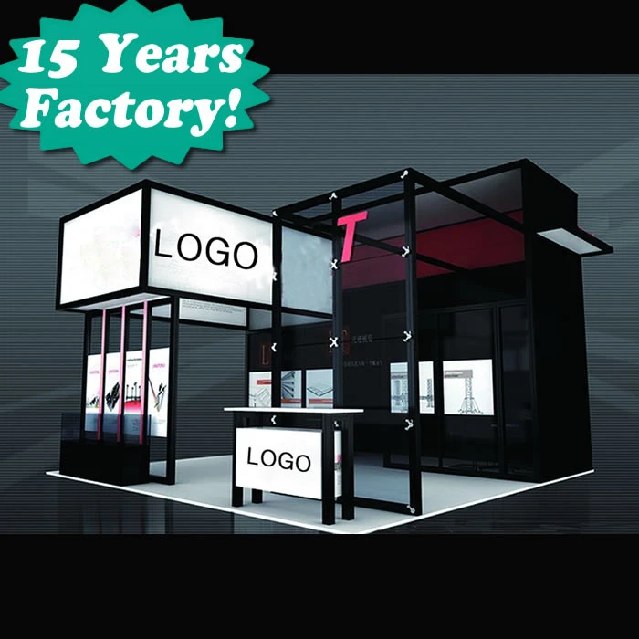 Design High Quality Trade Show Jewelry Exhibit Custom Booth Display Ideas