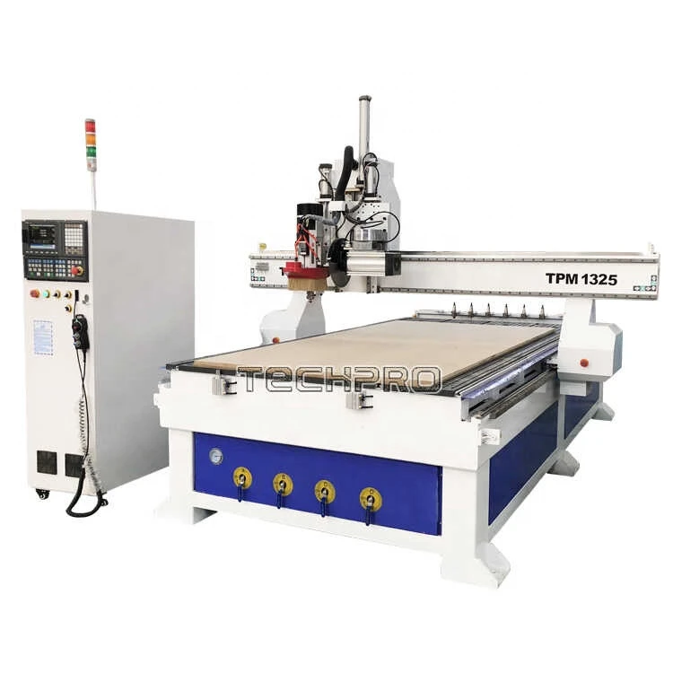 Discount Price Woodworking Furniture Making Machine 4x8 ft Linear ATC 1325 Cnc Router