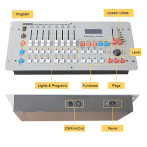DMX240 channel  DJ Controller in professional audio video stage lighting
