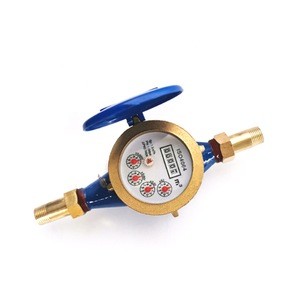 Dn20 Rotor type wet type cold and hot domestic residentialwater meters