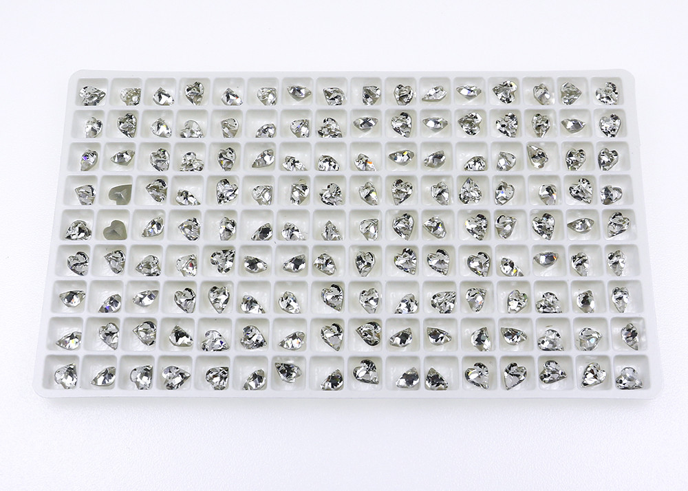 Buy Dongzhou Lovely Heart K9 Glass Fancy Stone Rhinestones For Bags ...