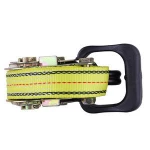 Double J Hook 2.5X500cmX4pcs lashing belt Ratchet Tie Down with plastic handle