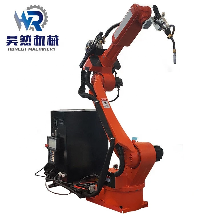 double station free spare parts mig welder arm welding robot