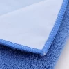 Double use washing and polishing microfiber cloth car cleaning