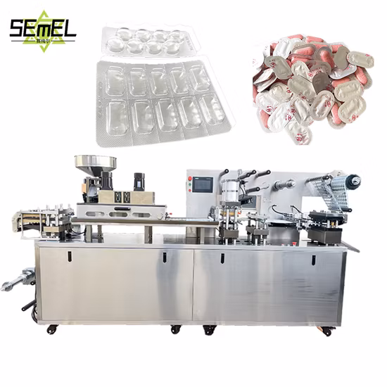 Dpp-260 Factory Custom Candy Powder Granule Full Automatic Blister Packing Machine