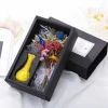 Dried flowers small bouquet creative gift box  small vase  home decoration send girlfriend holiday gifts