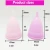 Import Dropshipping Private Label Reusable Soft Vegan Menstrual Cup from China