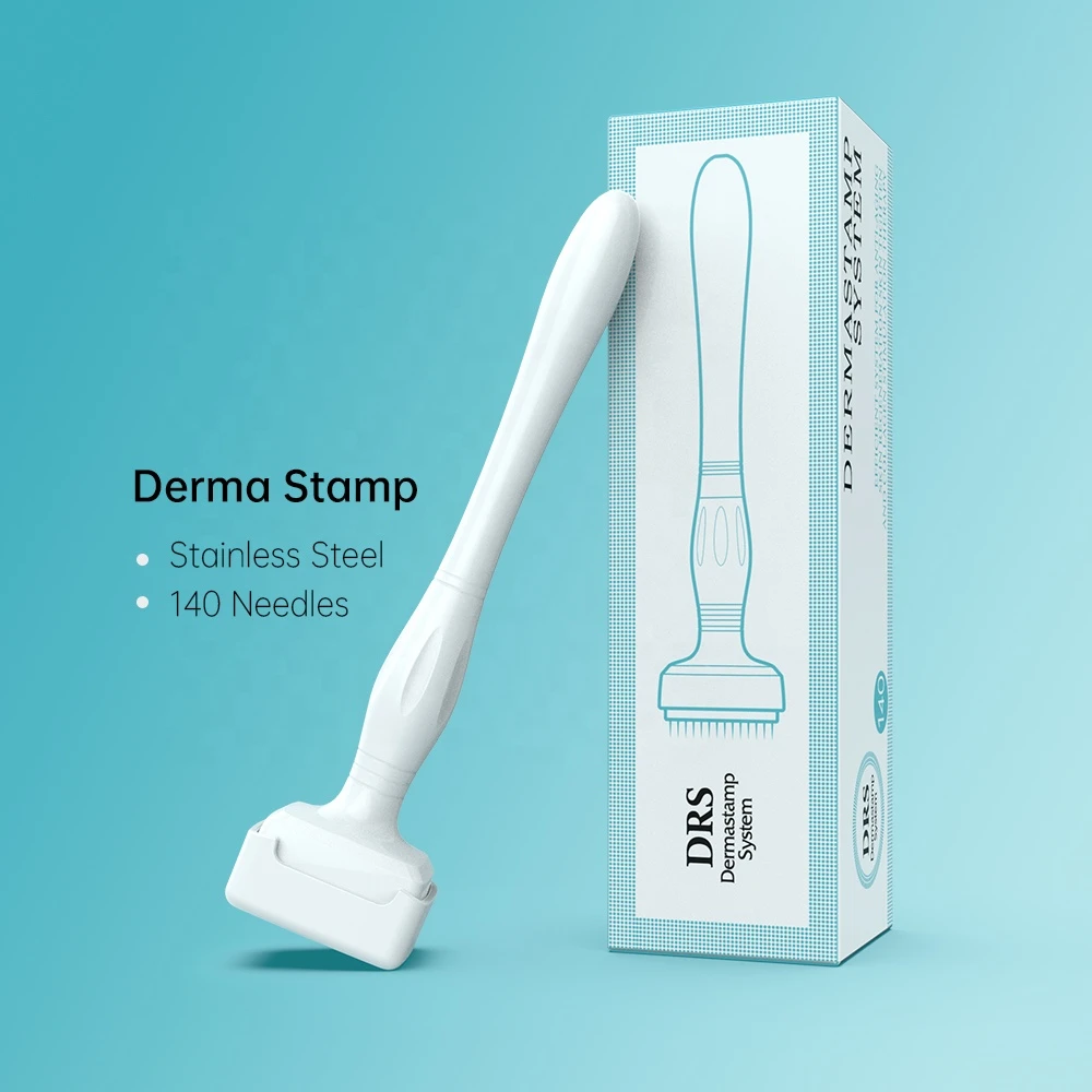 DRS140 Personalized Medical Micro Needle Derma Stamp Pen 0.2 0.25 0.3 0.5 0.75 1.0 1.5 2.0 2.5 3.0mm Needle Dermastamp 6 Months
