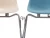 Import DSS metal frame leg Plastic stackable dining chair from China