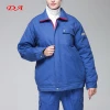 Durable Cotton Filler Blue OEM Winter Uniform