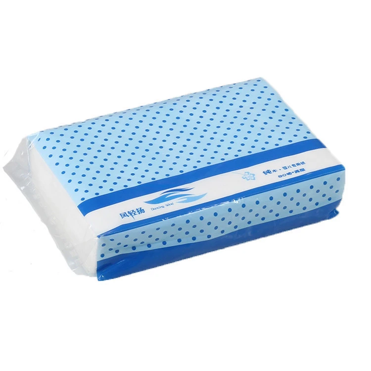 Durable Facial Paper Tissue Paper Washing Facial Tissue 40-300 Sheets