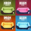 Durable Waterproof Dog Bed for All Seasons comfortable crate soft memory foam pet bed dog beds washable Colorful Dot Printing