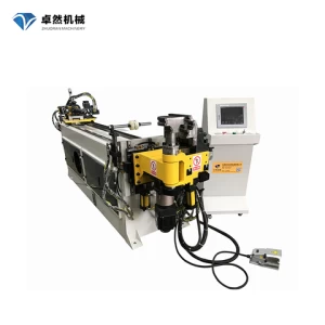 DW-18 CNC Automatic Cnc Hydraulic Round Engine Hvac Rectangle Lever Roll Faucets Square Tube Pipe Bender Pipe Bending Machine