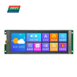 DWIN HMI Commercial Screen Smart Tft LCD Module DMG12480C068_03W 6.8 Inch Touch Display 1280*480 bar  lcd
