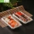 Import Easy Green Wholesale japanese sashimi container corn starch disposable hot food pulp sushi tray from China